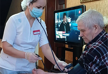Медицинский уход в пансионате для пожилых